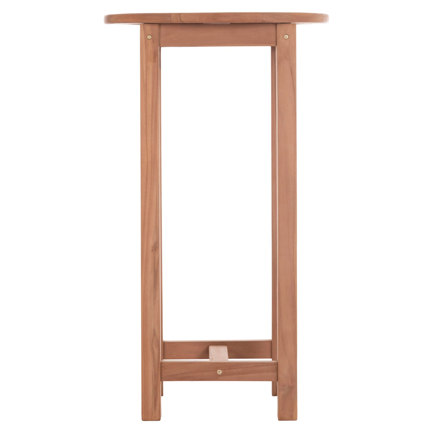 BAR STAND/TABLE ROUND PRESSCOT HM18114 TEAK WOOD--NATURAL COLOR Φ60x105Hcm.