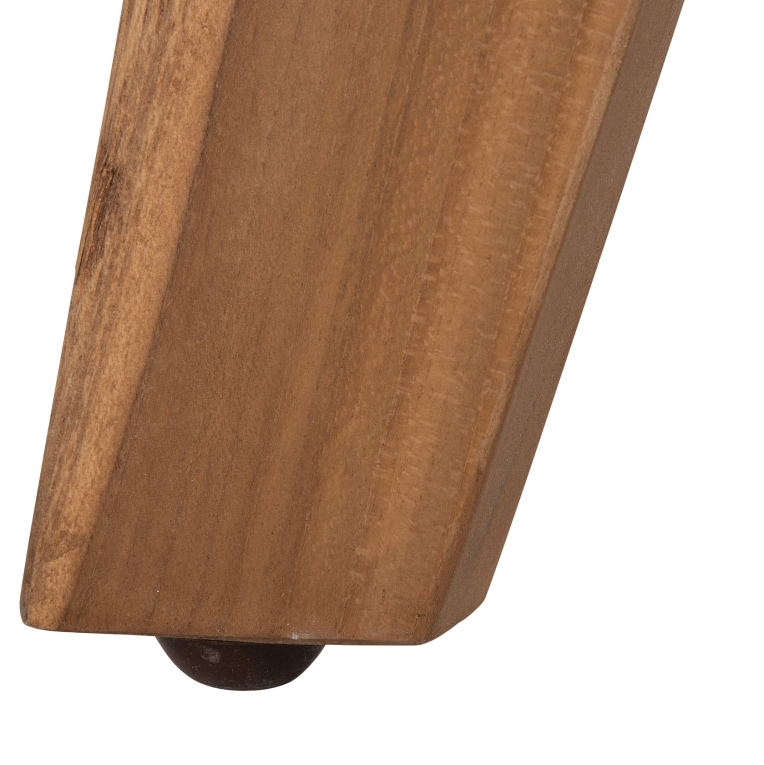 OUTDOOR ROUND TABLE LEO HM9859.11 SOLID TEAK WOOD IN NATURAL Φ60x75Hcm.