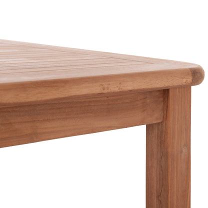 DINING TABLE SQUARE PRESSCOT HM18122 TEAK WOOD--NATURAL COLOR 80x80x76Hcm.