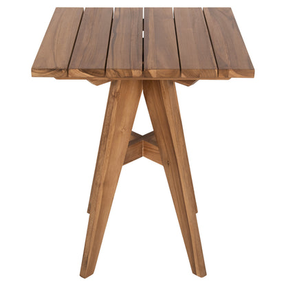 OUTDOOR SQUARE DINING TABLE LEO HM9860.11 TEAK WOOD 60x60x75Hcm.