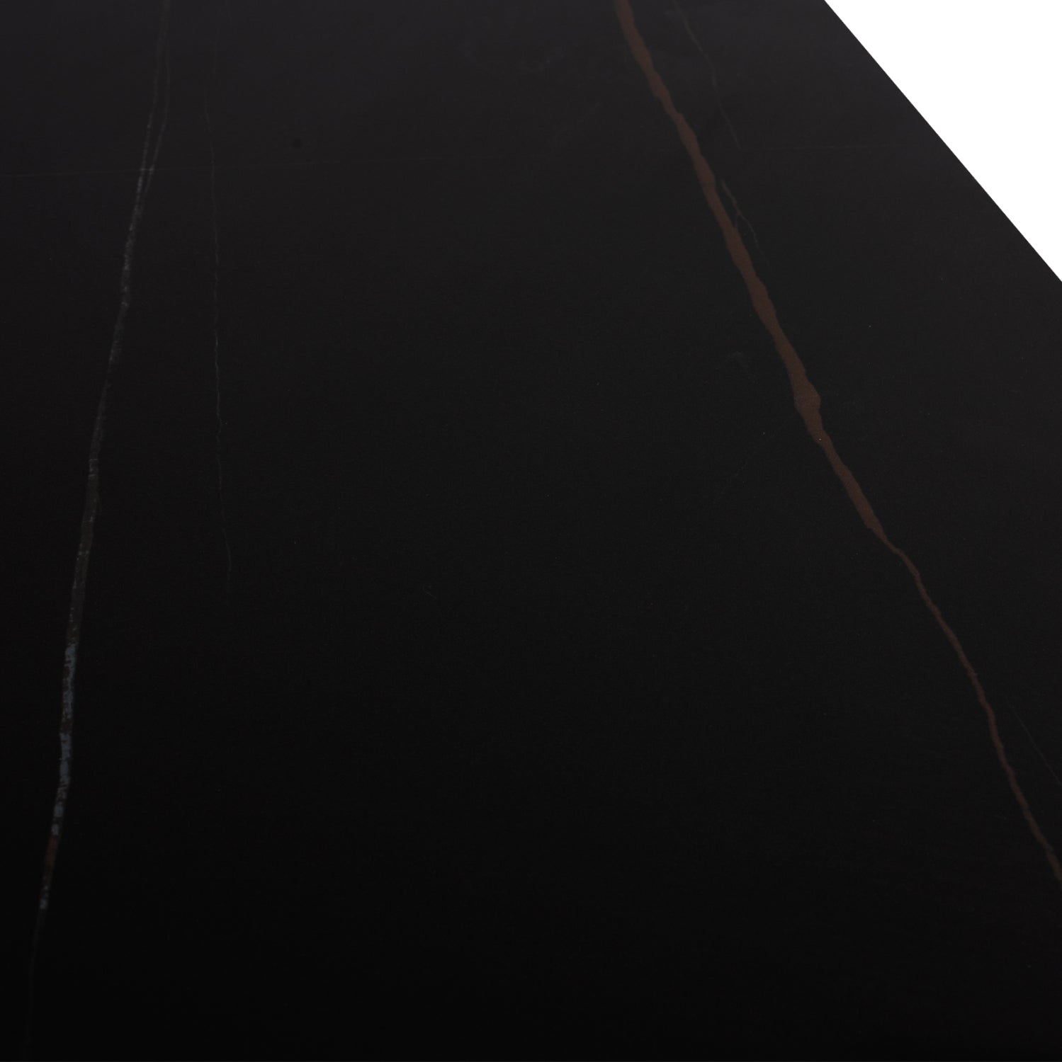 DINING TABLE SYNTEC HM9308.01 SINTERED STONE BLACK METAL LEGS 160x90x75H cm