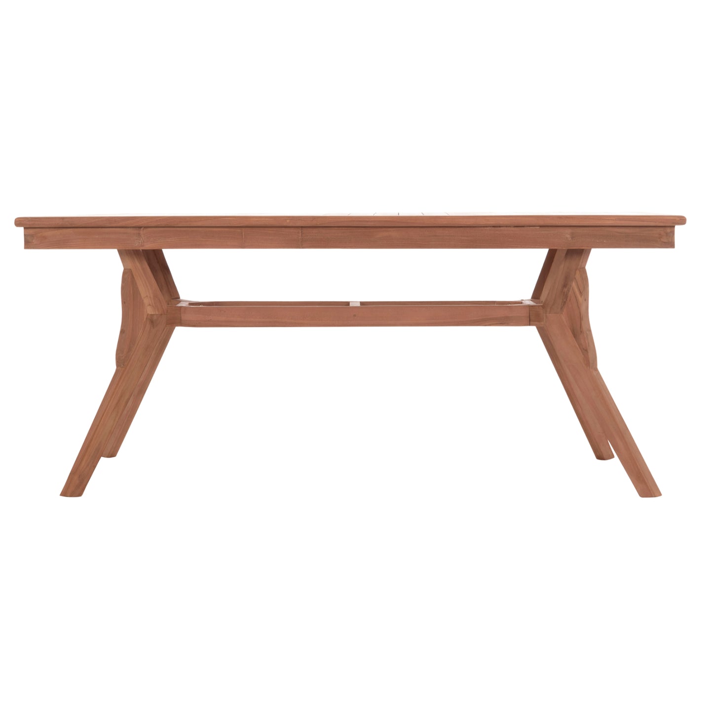 OUTDOOR DINING TABLE WONDER HM18116 TEAK WOOD--NATURAL COLOR 180x91x75Hcm.