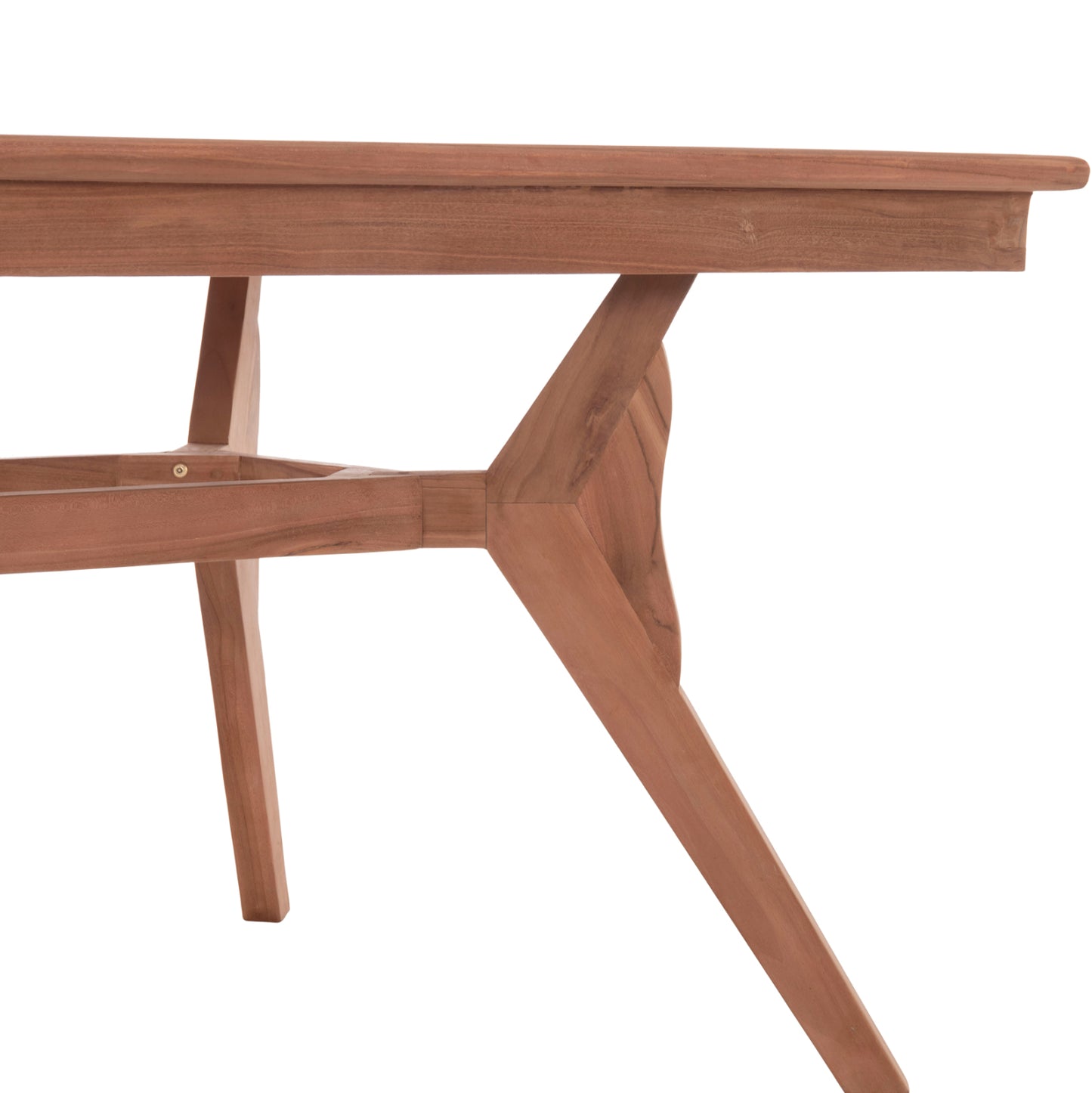 OUTDOOR DINING TABLE WONDER HM18116 TEAK WOOD--NATURAL COLOR 180x91x75Hcm.