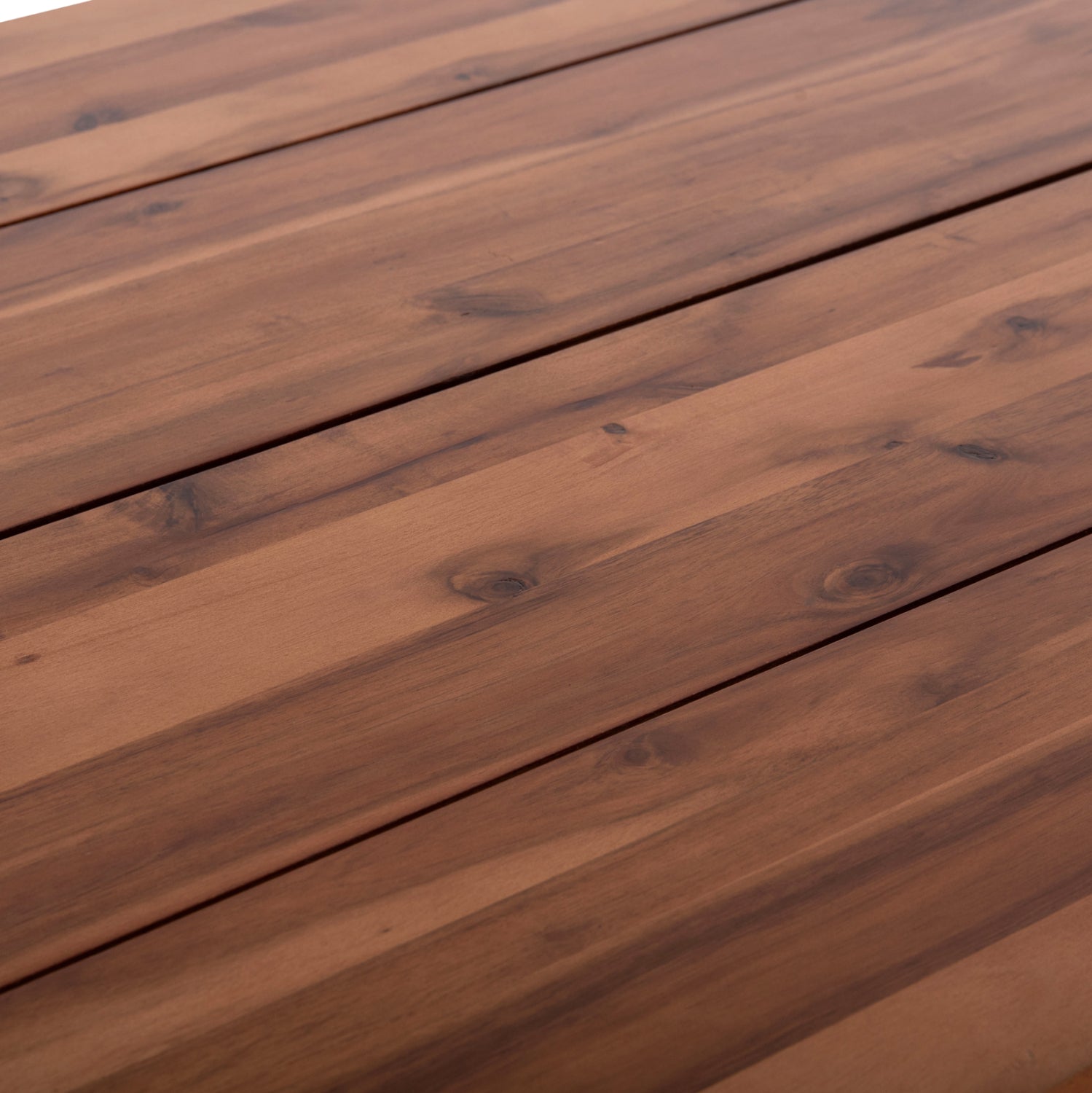 OUTDOOR DINING TABLE FRIGGO HM6296.02 ACACIA WOOD 2.6cm thick--METAL LEGS 140x80x76Hcm
