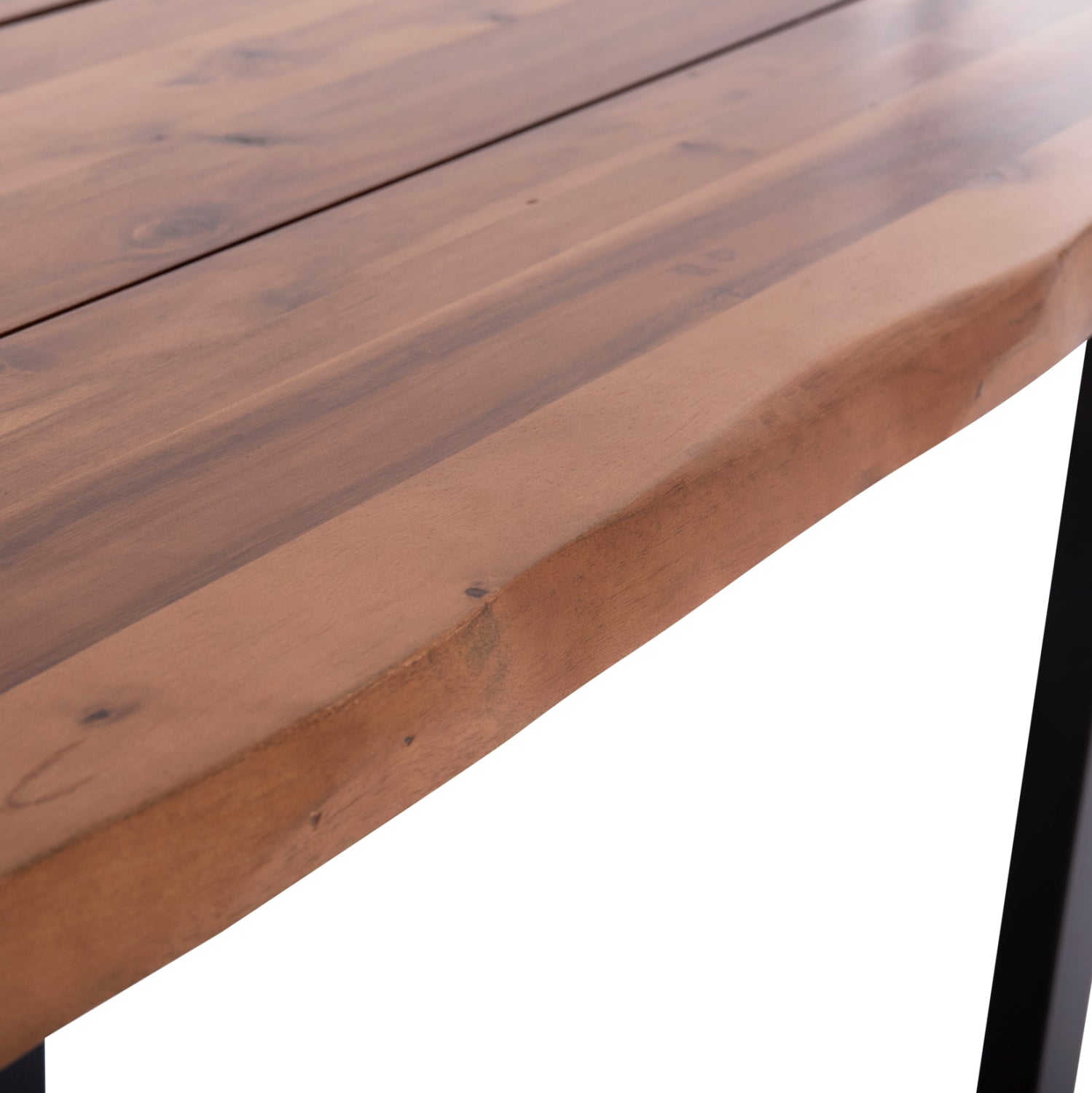 OUTDOOR DINING TABLE FRIGGO HM6298.02 ACACIA WOOD 2.6cm thick--METAL LEGS 200x100x76Hcm