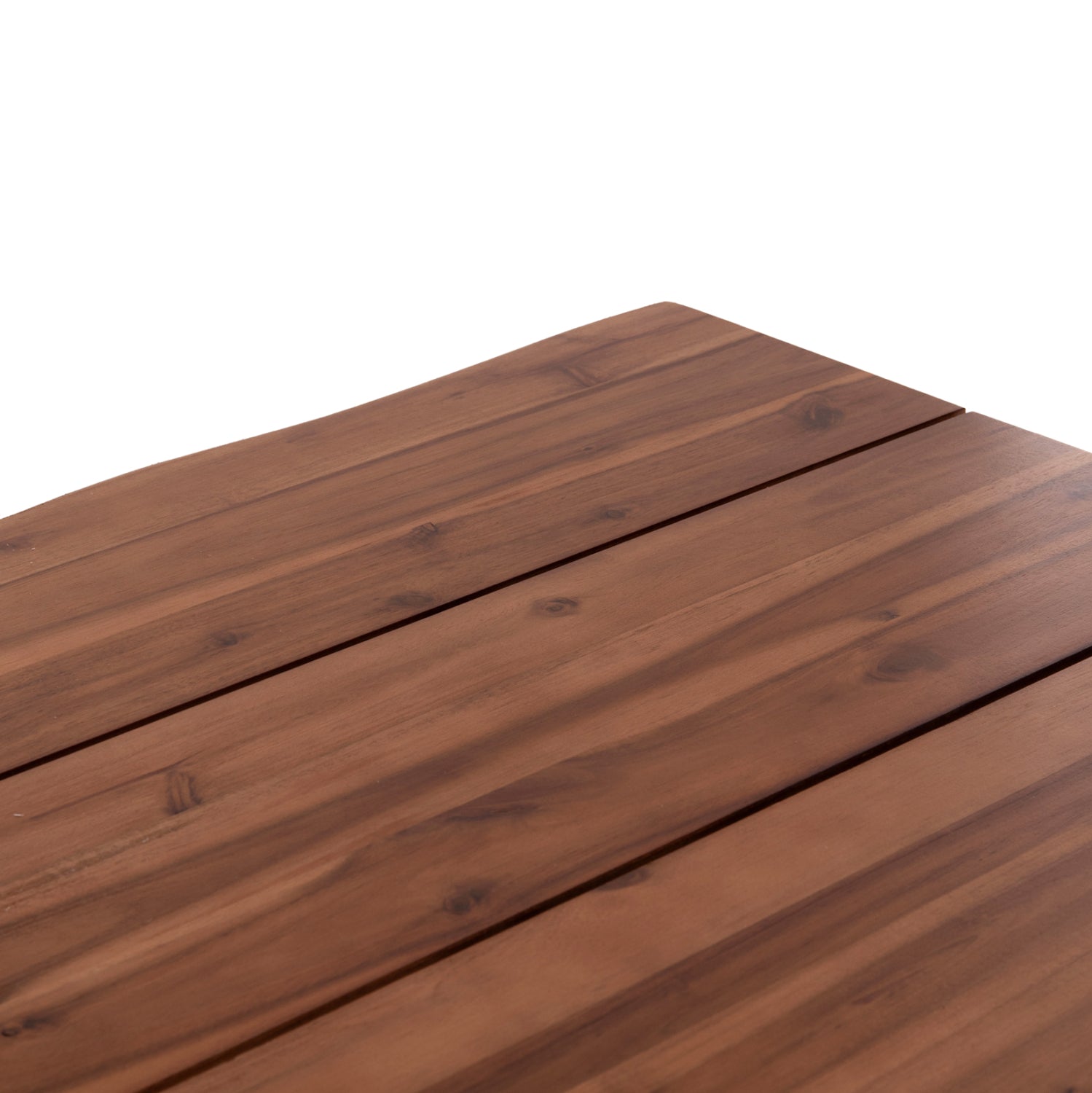 OUTDOOR DINING TABLE FRIGGO HM6375.02 ACACIA WOOD 2.6cm thick--METAL LEGS 160x80x76Hcm