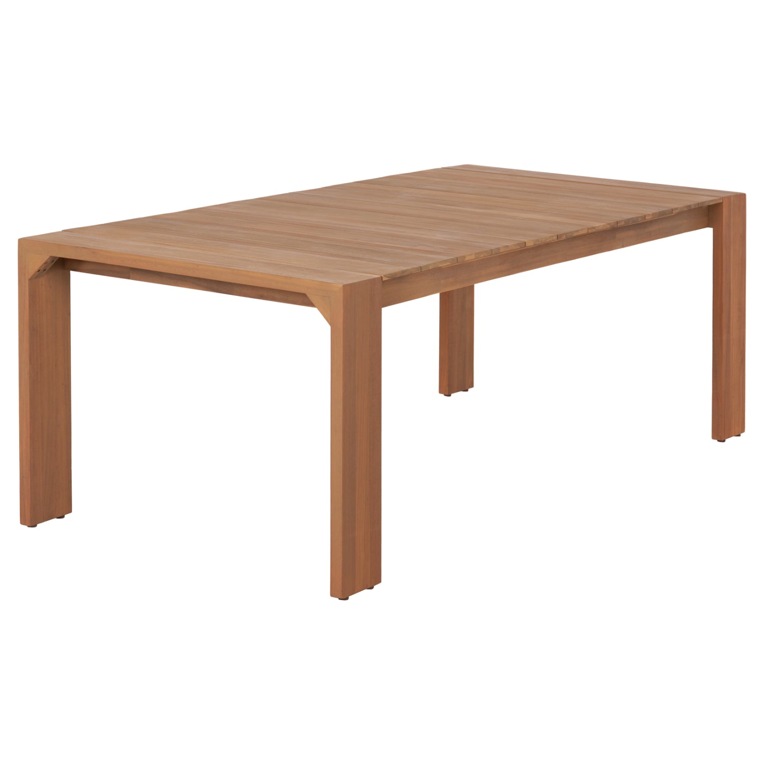 DINING TABLE FILEM HM6450 ACACIA WOOD IN LIGHT NATURAL WOOD 220x100x77Hcm.