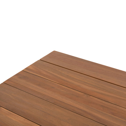 DINING TABLE FILEM HM6450 ACACIA WOOD IN LIGHT NATURAL WOOD 220x100x77Hcm.