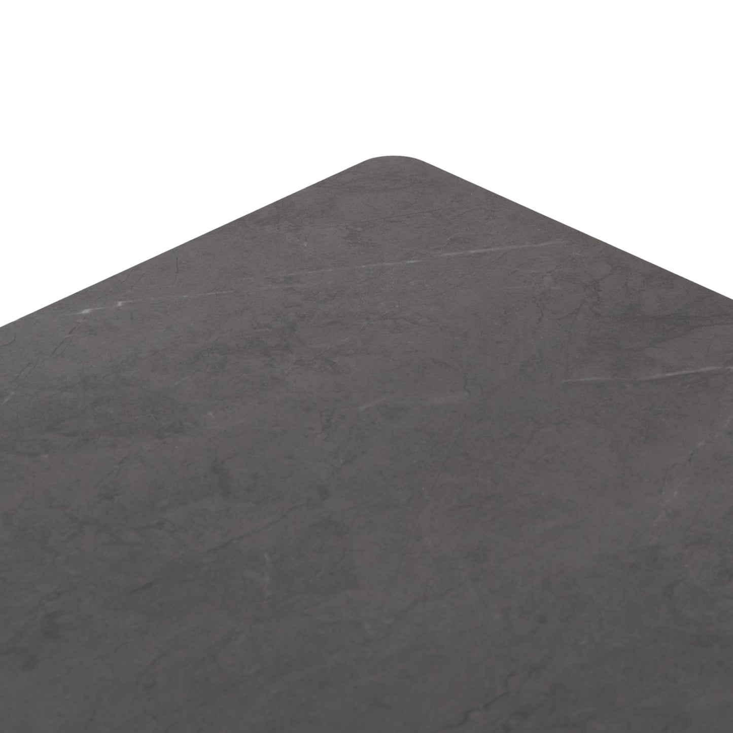DINING TABLE PUNDER HM6483.01 ALUMINUM IN GREY--SINTERED STONE TOP 220x100x76Hcm.