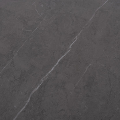 DINING TABLE PUNDER HM6483.01 ALUMINUM IN GREY--SINTERED STONE TOP 220x100x76Hcm.