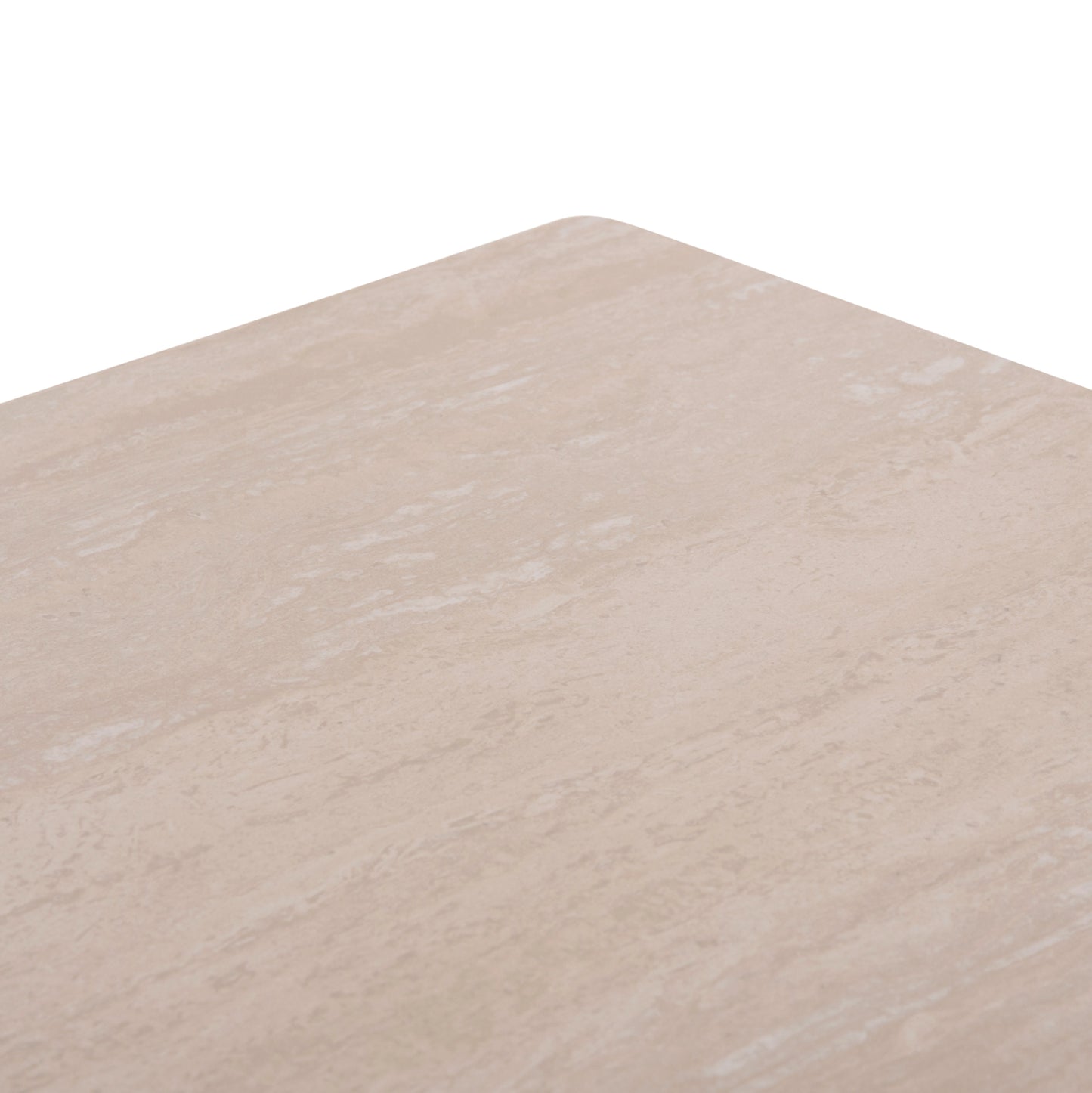 DINING TABLE PUNDER HM6483.02 ALUMINUM IN CREAM WHITE--SINTERED STONE TOP 220x100x76Hcm.