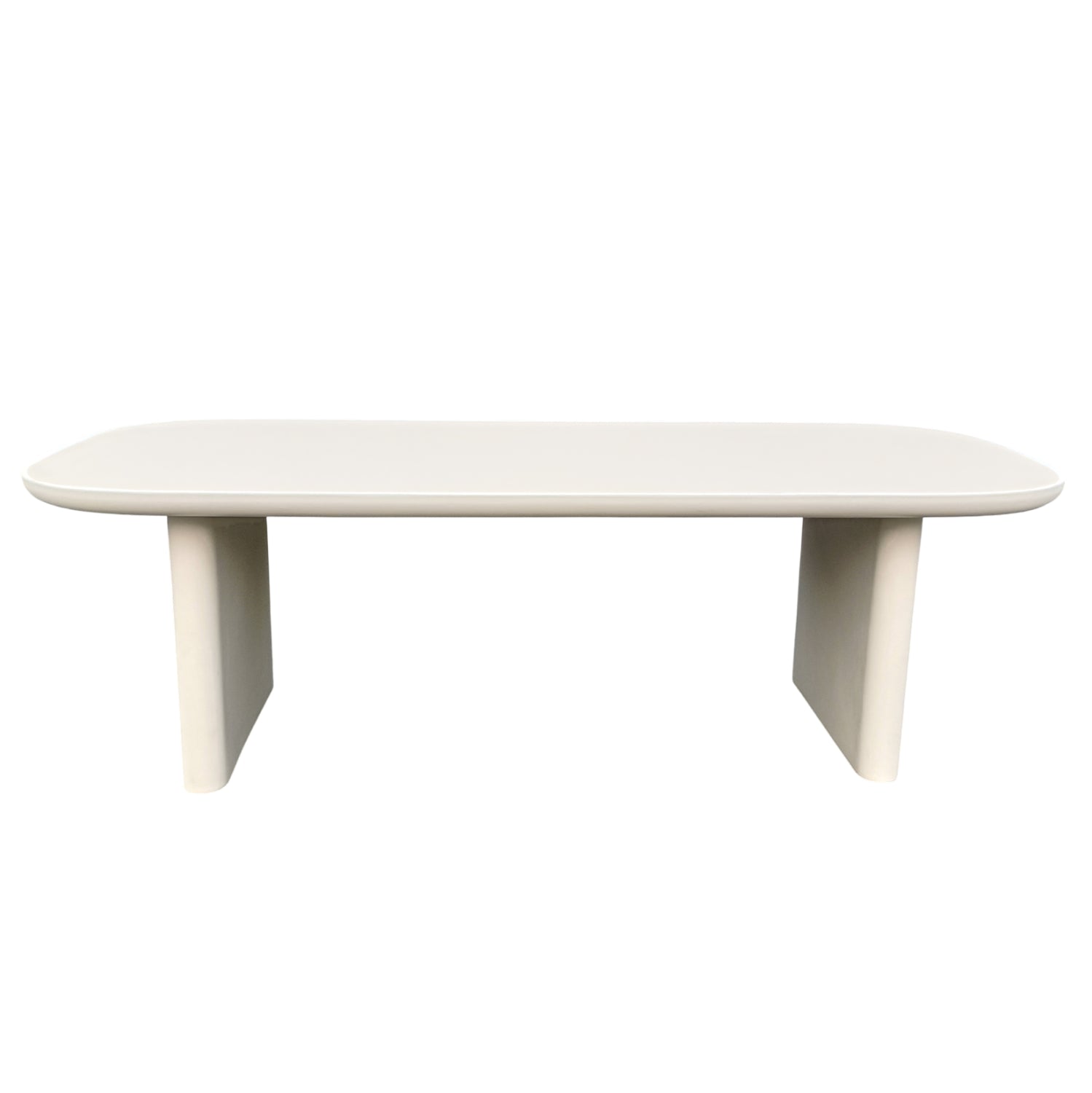 DINING TABLE AZAMI HM6601.02 BEIGE FIBER CEMENT 300x112x75Hcm