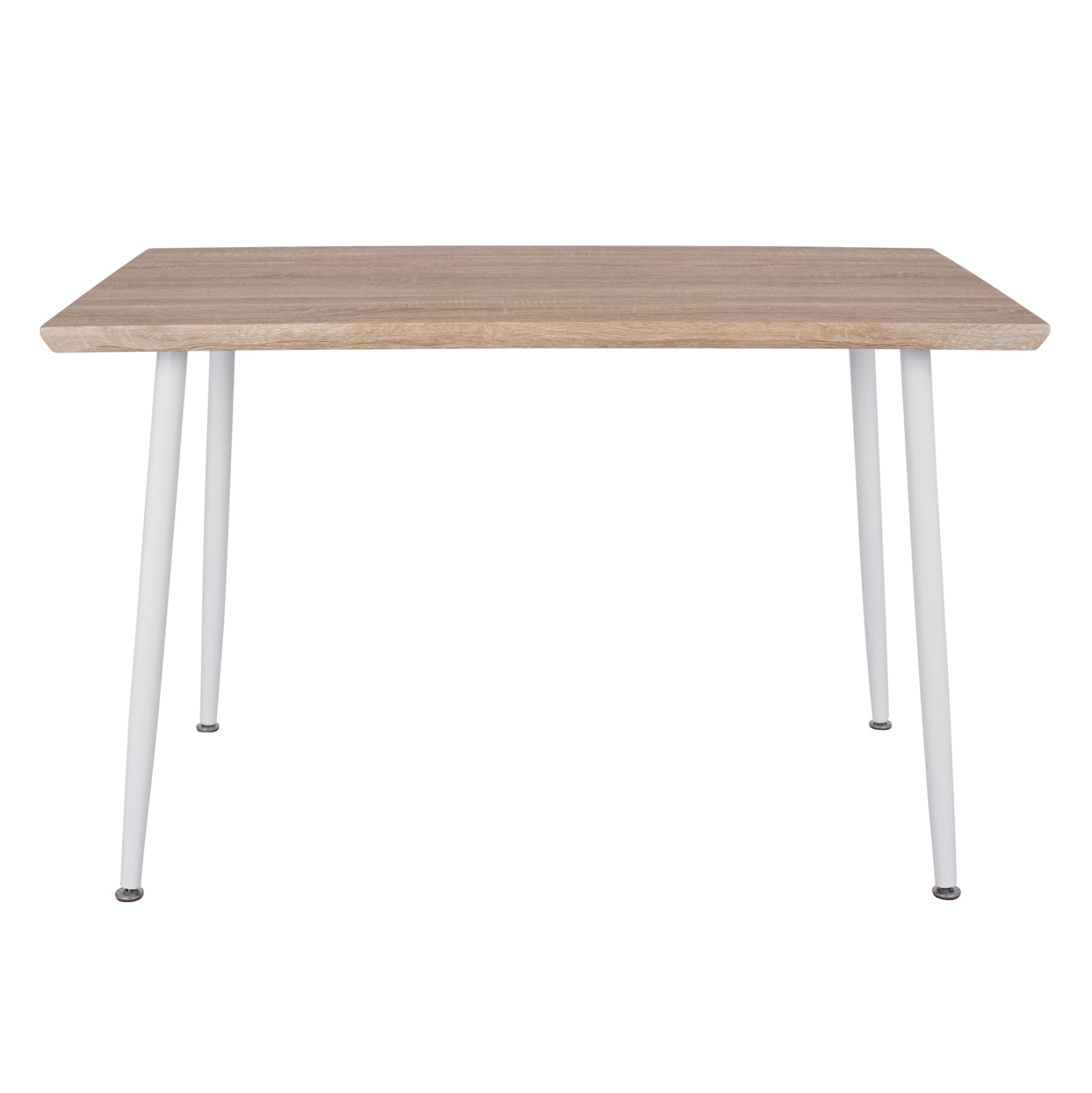 Dining Table PALOMA HM8334.02, 120x70x76.5- sonoma,white legs