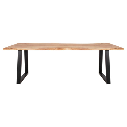 DINING TABLE MONTANA HM8337.21 SOLID ACACIA WOOD 4cm.THICK TOP 200x93x74Hcm.