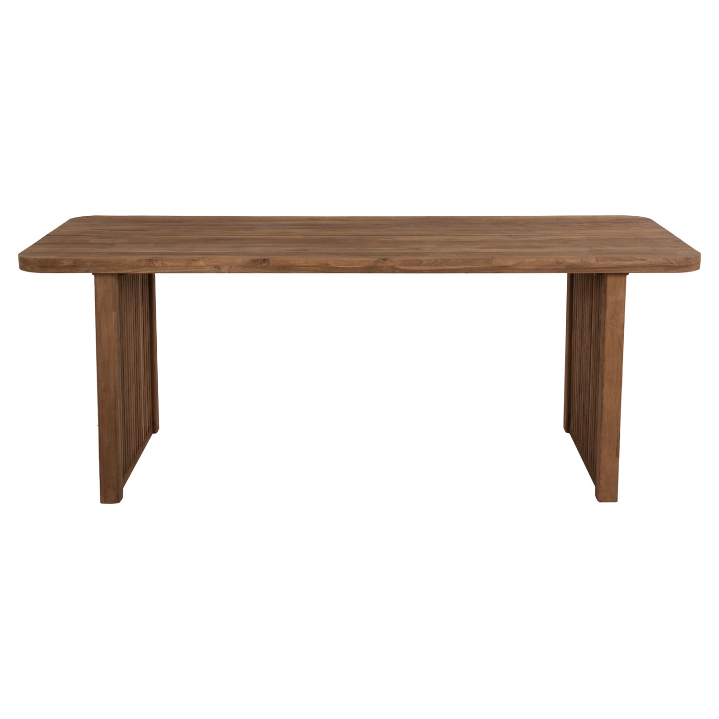 DINING TABLE BONTANG HM9641 RECYCLED TEAK IN NATURAL RUSTIC COLOR 200x90x76Hcm.