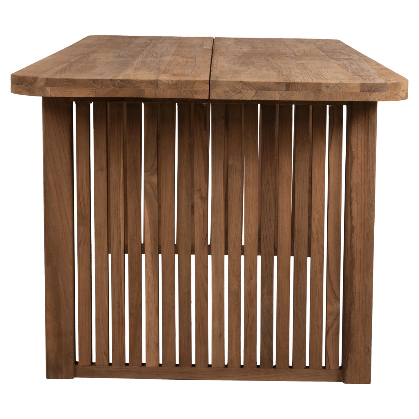 DINING TABLE BONTANG HM9641 RECYCLED TEAK IN NATURAL RUSTIC COLOR 200x90x76Hcm.