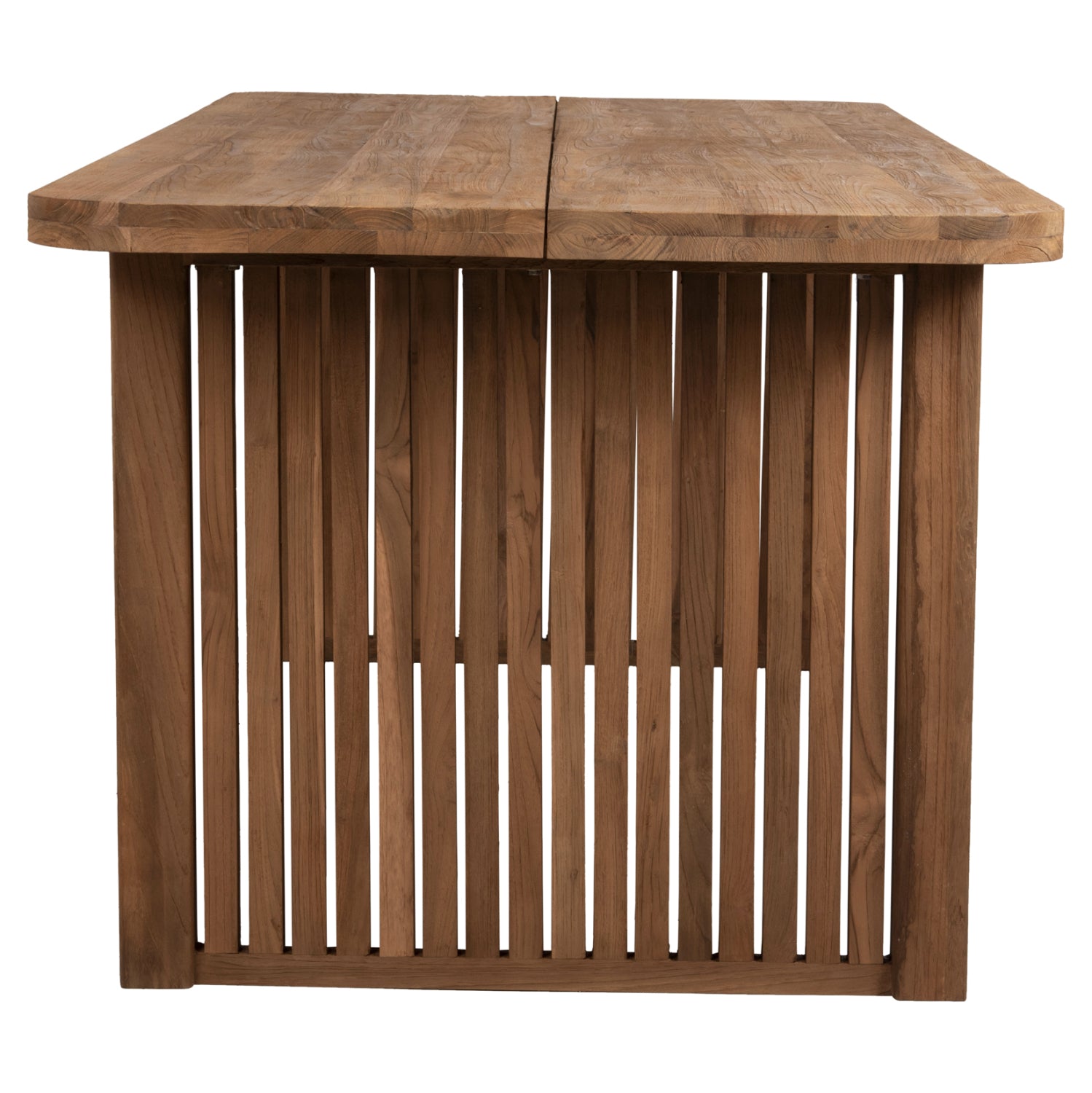 DINING TABLE BONTANG HM9641 RECYCLED TEAK IN NATURAL RUSTIC COLOR 200x90x76Hcm.