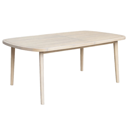 DINING TABLE OVAL DEBBIE HM6526 ACACIA WOOD IN NATURAL WOOD 160x90x74Hcm.