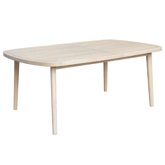 DINING TABLE OVAL DEBBIE HM6526 ACACIA WOOD IN NATURAL WOOD 160x90x74Hcm.