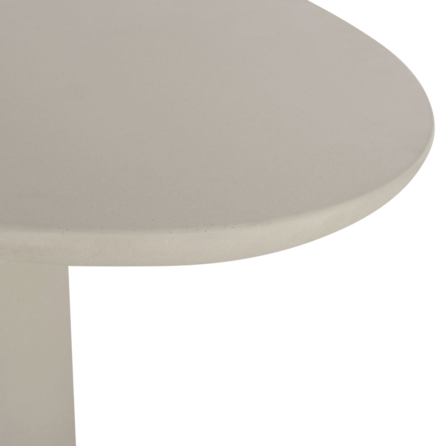 OVAL DINING TABLE BRECCAN HM6577.02 BEIGE FIBER CEMENT 240x100x75Hcm.