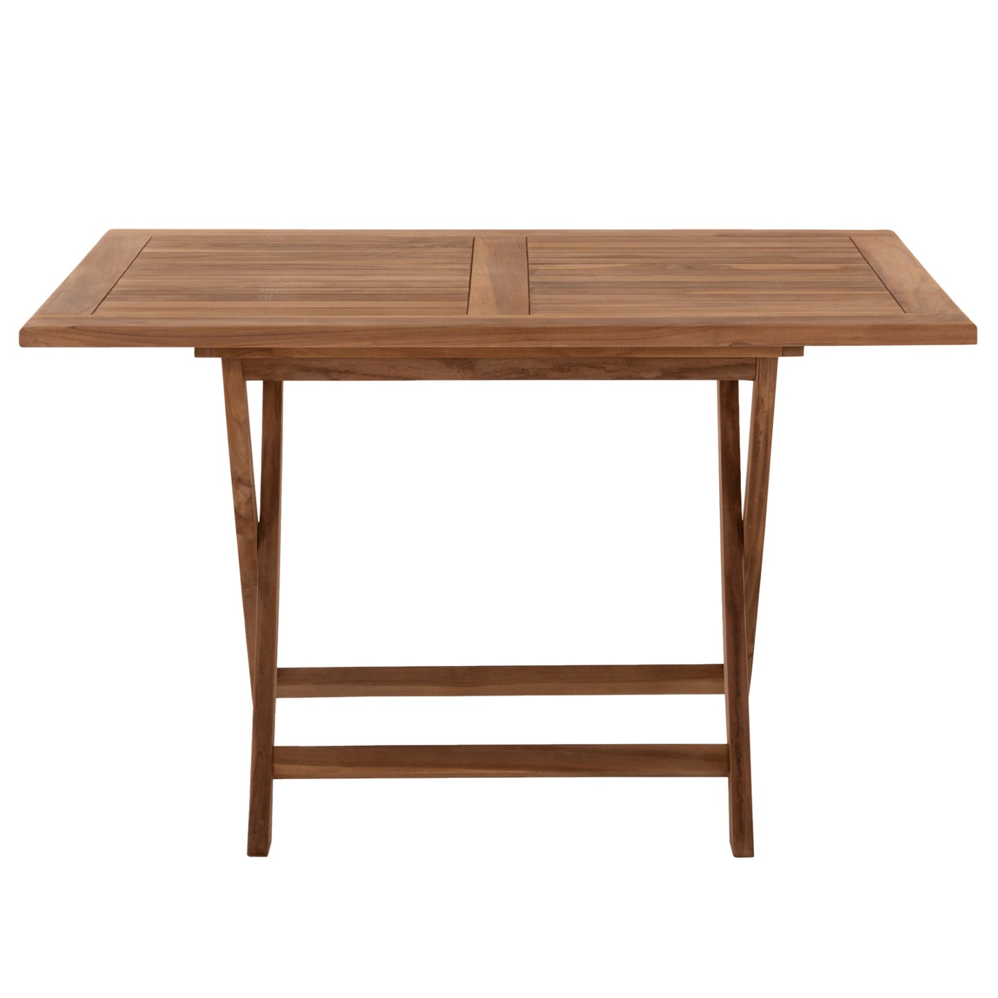 OUTDOOR DINING TABLE KENDALL HM9542 FOLDABLE-TEAK IN NATURAL COLOR 120x80x75Hcm.
