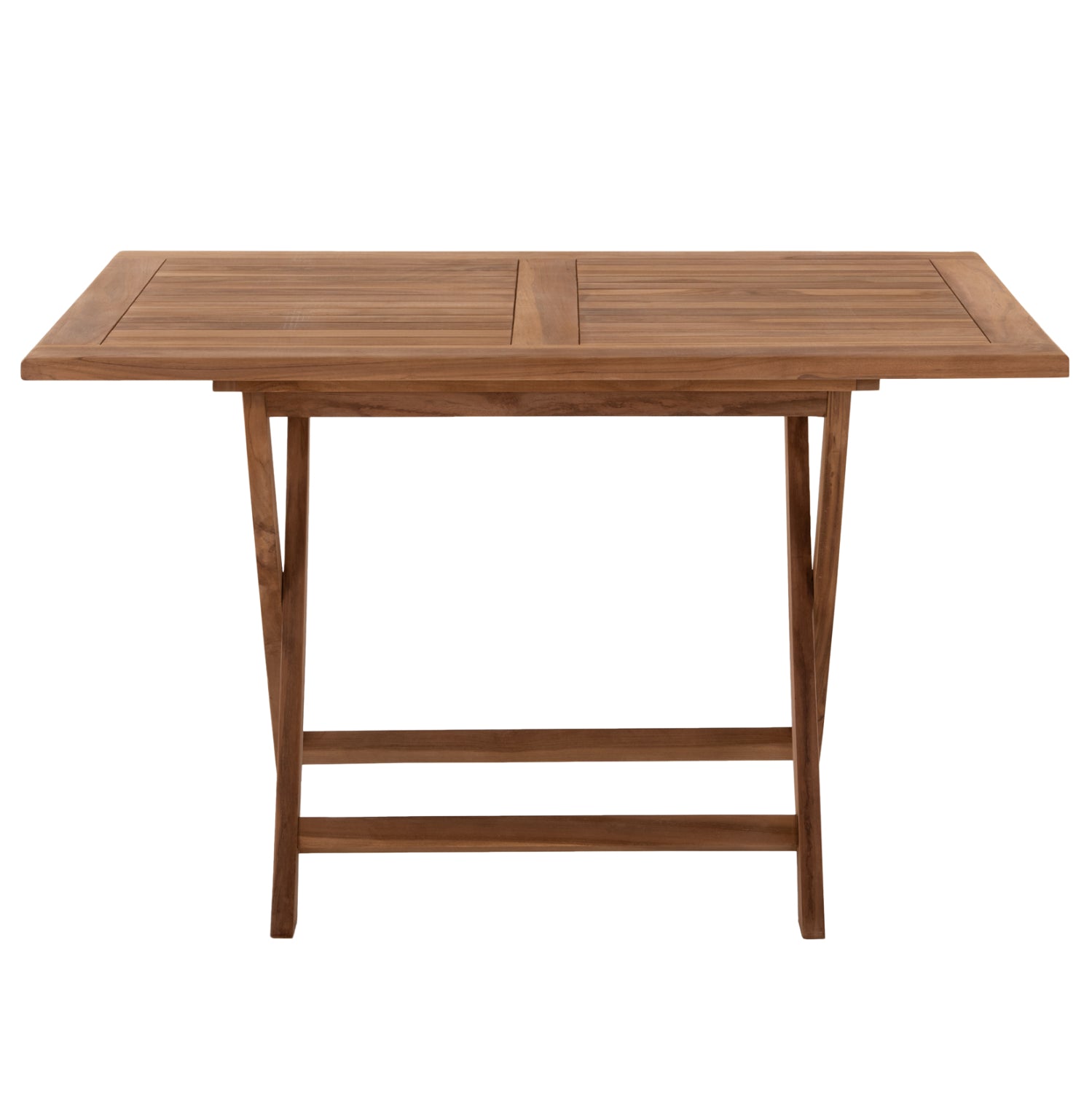 OUTDOOR DINING TABLE KENDALL HM9542 FOLDABLE-TEAK IN NATURAL COLOR 120x80x75Hcm.