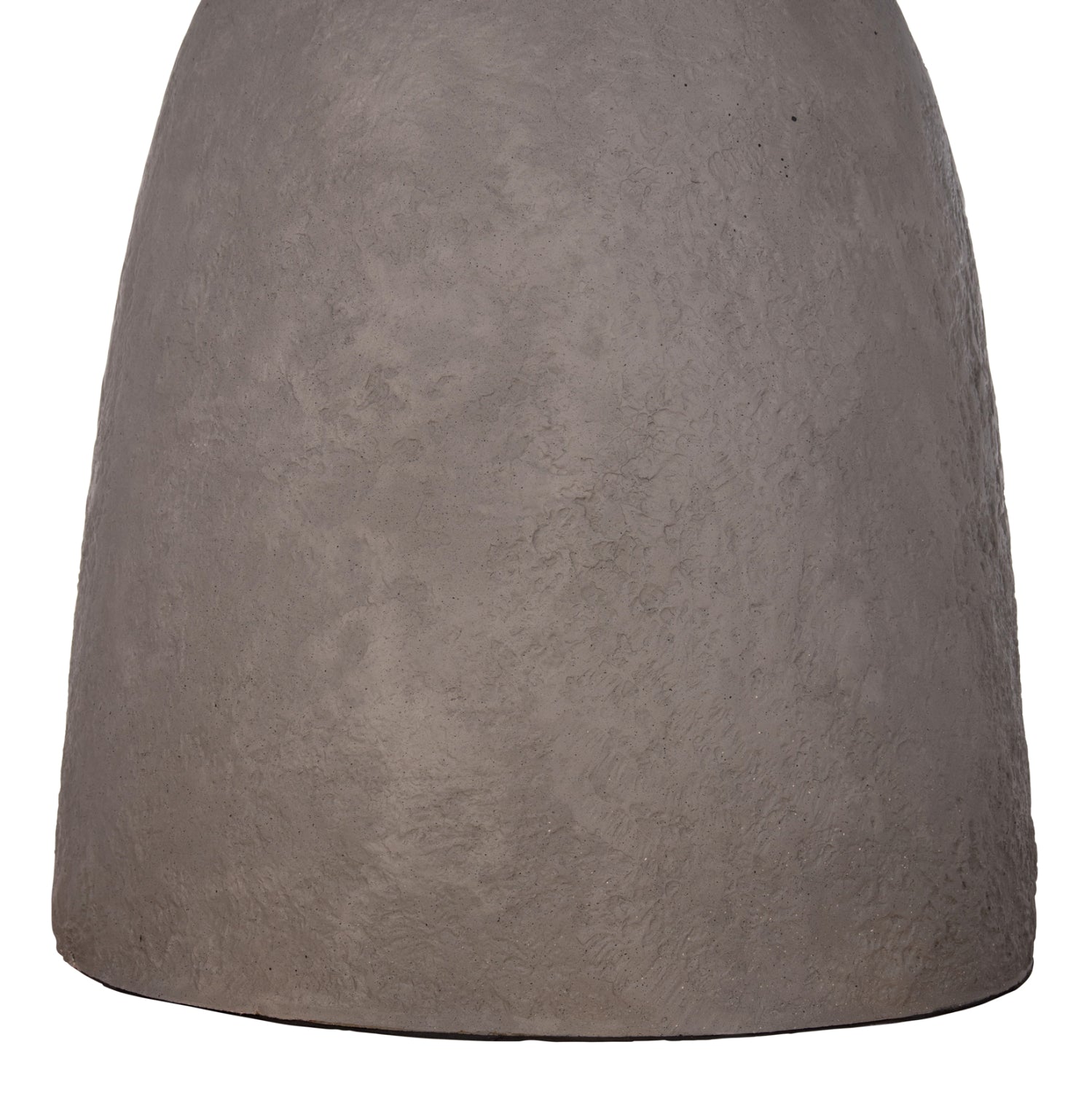 DINING TABLE ROUND SEPPO HM18154.03 FIBER CEMENT IN GREY--Φ119,5x75,5Hcm.