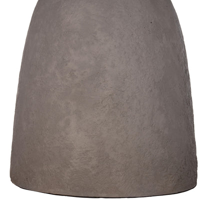 DINING TABLE ROUND SEPPO HM18154.03 FIBER CEMENT IN GREY--Φ119,5x75,5Hcm.