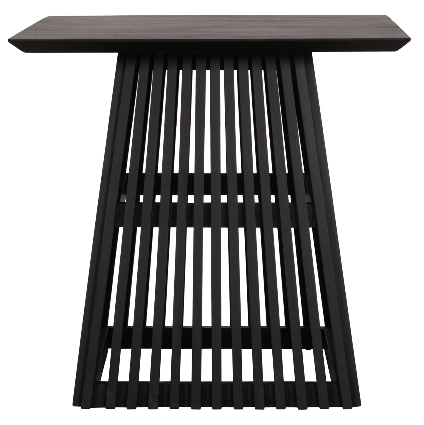 DINING TABLE SQUARE FRANTZ HM9458.02 MINDI WOOD IN BLACK 80x80x78Hcm.