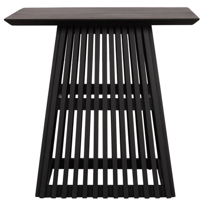 DINING TABLE SQUARE FRANTZ HM9458.02 MINDI WOOD IN BLACK 80x80x78Hcm.