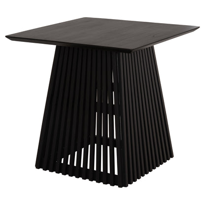 DINING TABLE SQUARE FRANTZ HM9458.02 MINDI WOOD IN BLACK 80x80x78Hcm.
