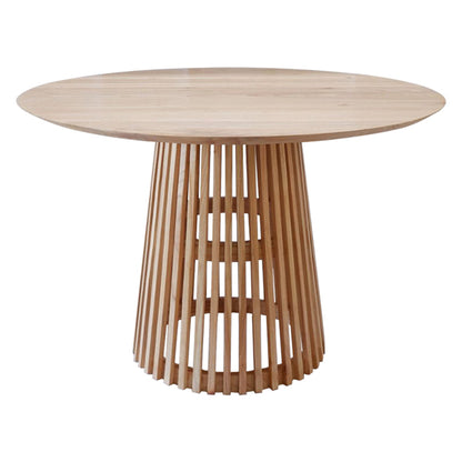ROUND TABLE FRANTZ MINDI WOOD NATURAL COLOR Φ150x78.5Hcm.HM9457.01