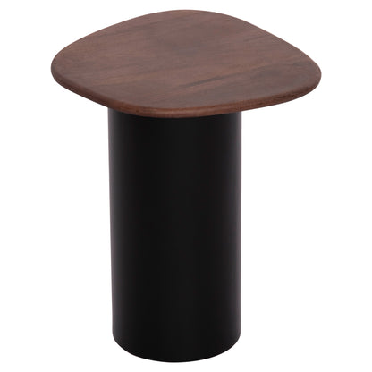 COFFEE TABLES 3PCS PEBBLES HM18004 MANGO TOP-METAL BLACK BASES