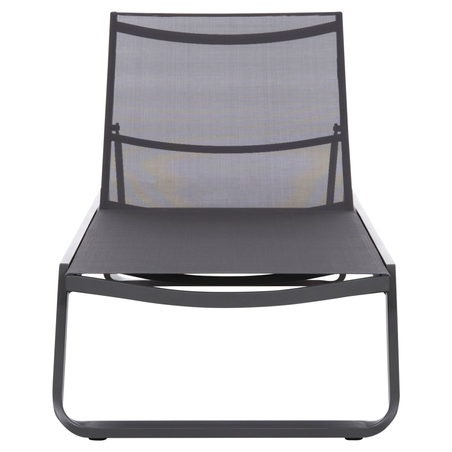 SUNLOUNGER MARIMAR HM6562.01 ALUMINUM FRAME & TEXTILENE IN GREY 220x67.5x31.5Hcm