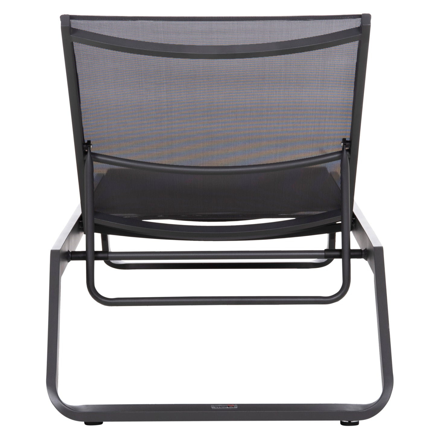 SUNLOUNGER MARIMAR HM6562.01 ALUMINUM FRAME & TEXTILENE IN GREY 220x67.5x31.5Hcm