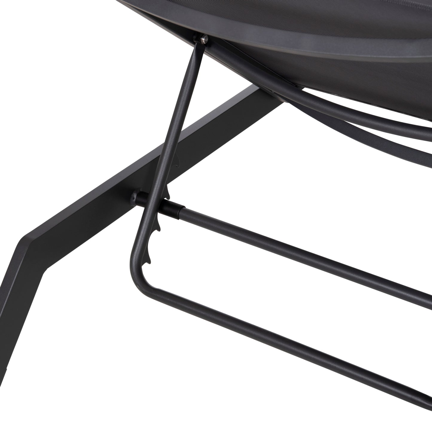 SUNLOUNGER MARIMAR HM6562.01 ALUMINUM FRAME & TEXTILENE IN GREY 220x67.5x31.5Hcm