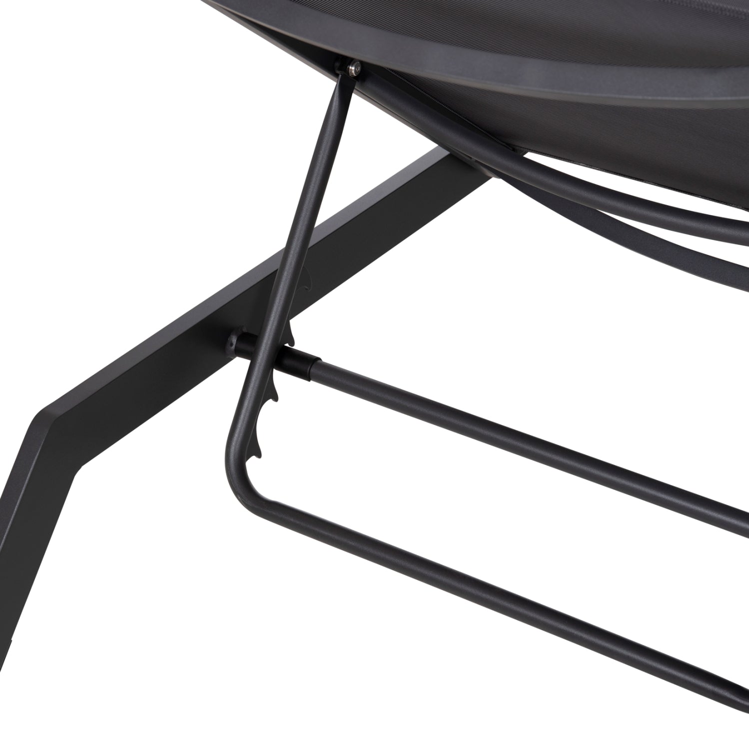 SUNLOUNGER MARIMAR HM6562.01 ALUMINUM FRAME & TEXTILENE IN GREY 220x67.5x31.5Hcm