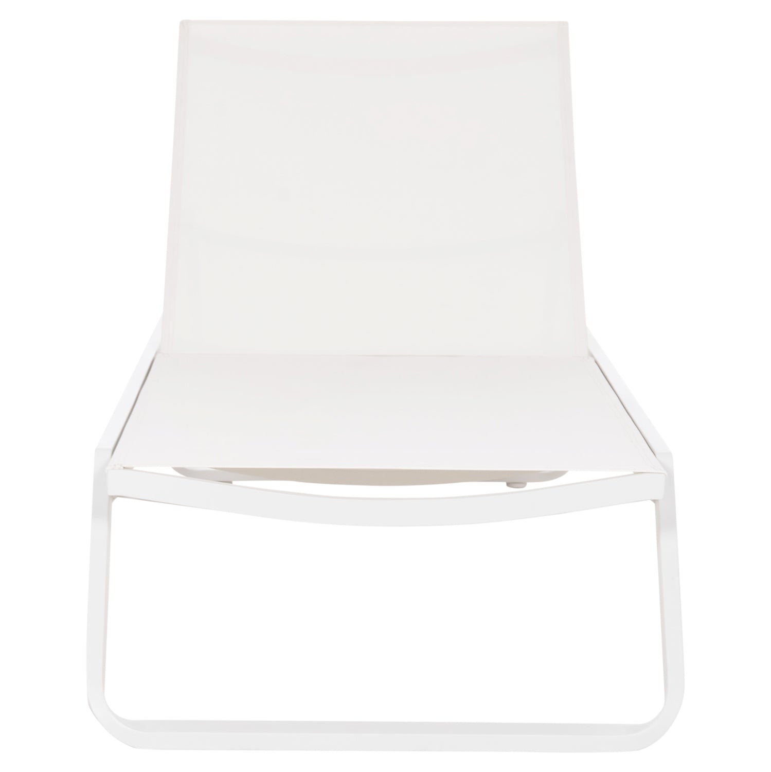 SUNLOUNGER MARIMAR HM6562.02 ALUMINUM FRAME & TEXTILENE IN WHITE 220x67.5x31.5Hcm