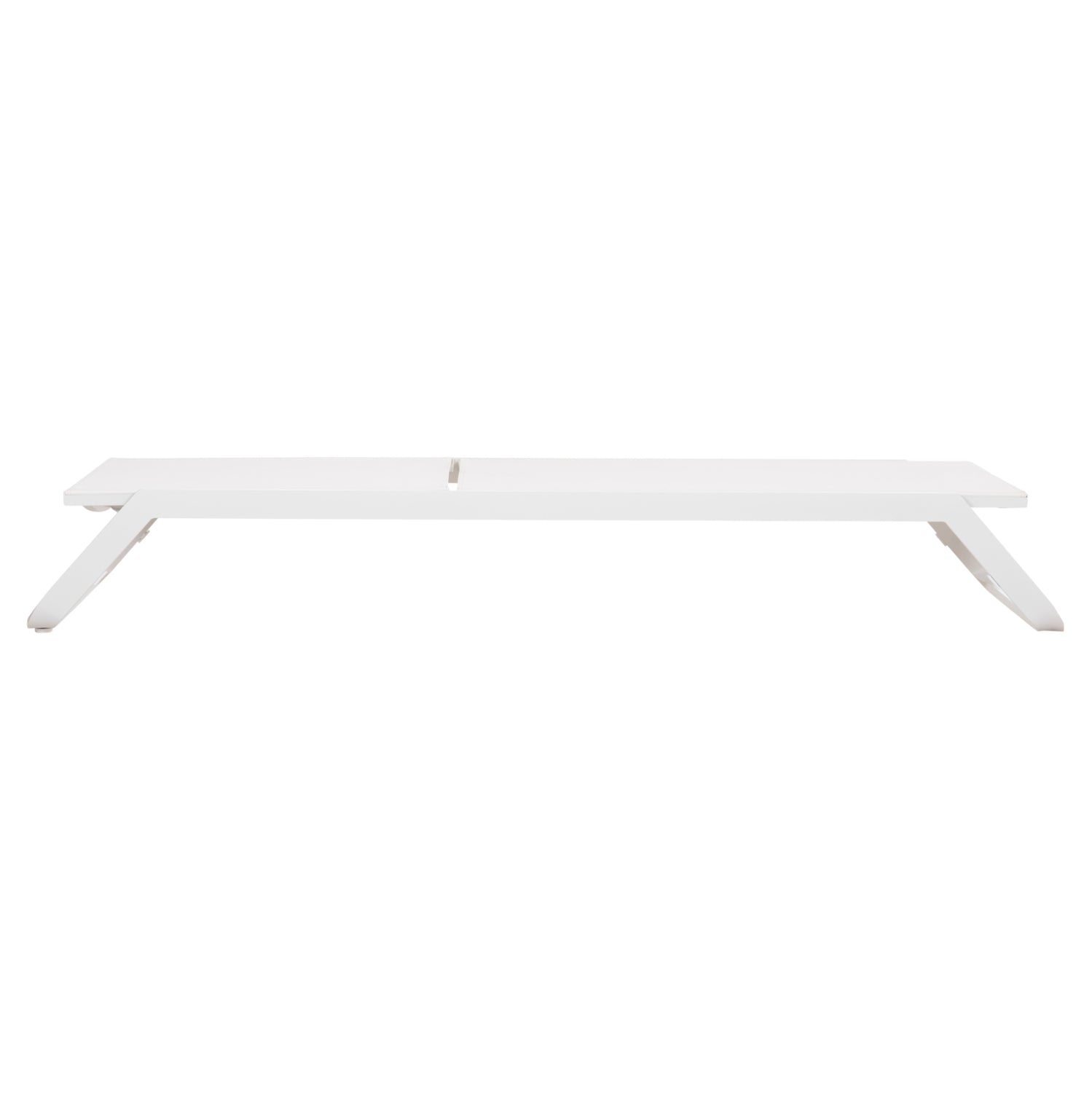 SUNLOUNGER MARIMAR HM6562.02 ALUMINUM FRAME & TEXTILENE IN WHITE 220x67.5x31.5Hcm