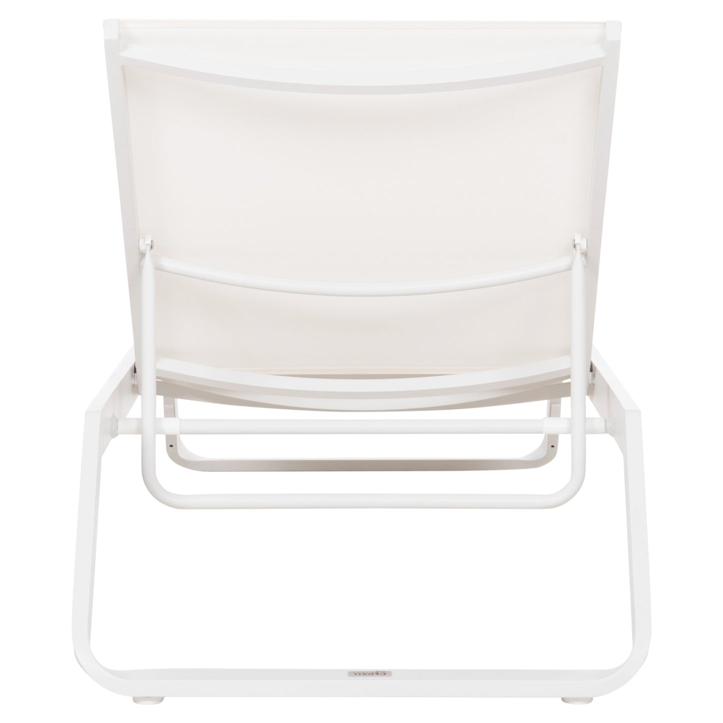 SUNLOUNGER MARIMAR HM6562.02 ALUMINUM FRAME & TEXTILENE IN WHITE 220x67.5x31.5Hcm