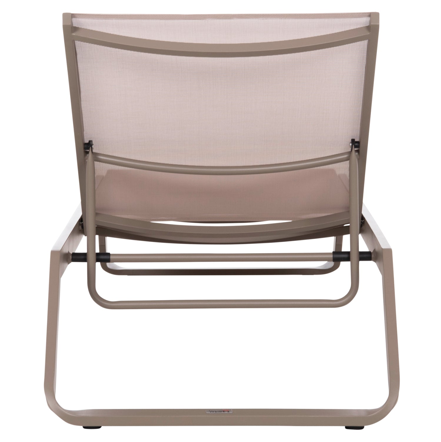 SUNLOUNGER MARIMAR HM6562.03 ALUMINUM FRAME IN TAUPE & TEXTILENE IN BEIGE 220x67.5x31.5Hcm