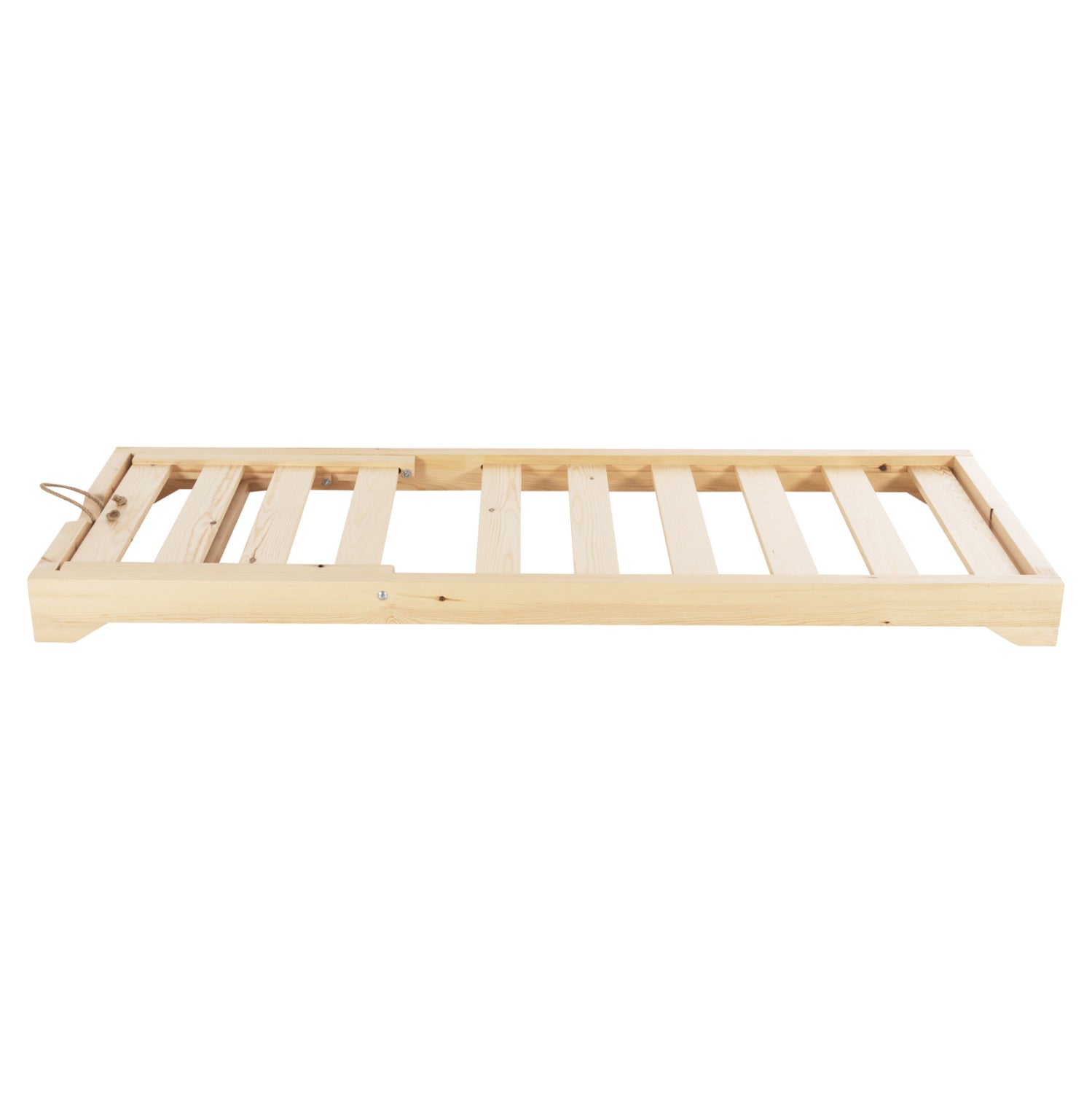 BEACH LOUNGER LOW IKARIA HM6115.01 PINE WOOD IN NATURAL 80x208x32-100Hcm.