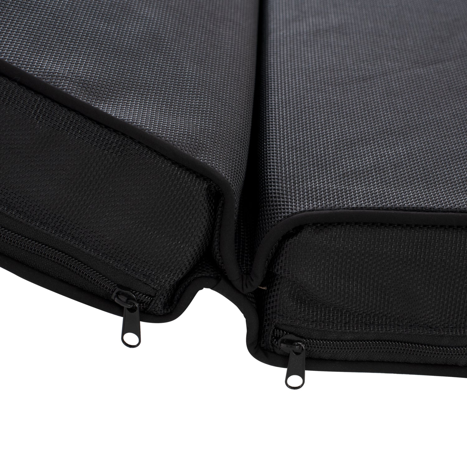 BEACH LOUNGER WITH CUSHION KORINOS HM10776.05T PINE WOOD--TEXTILENE COVER IN BLACK 79x204x77Hcm.