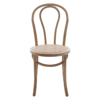 VIENNA WOODEN CHAIR MONTREAL HM8914.05 MADE OF BEECH WOOD IN DARK HONEY COLOR