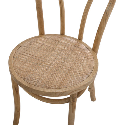 VIENNA WOODEN CHAIR MONTREAL HM8914.05 MADE OF BEECH WOOD IN DARK HONEY COLOR