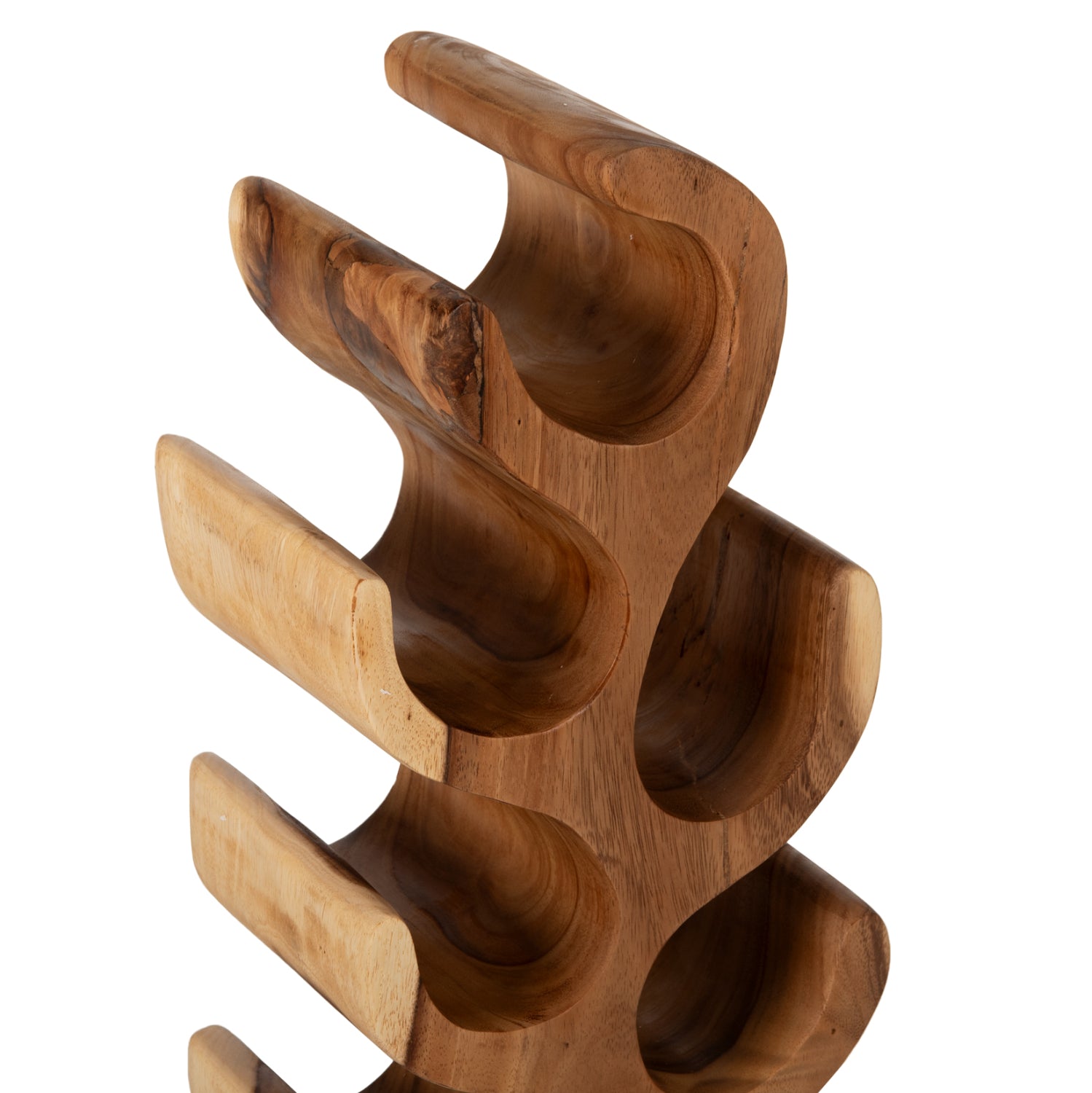 BOTTLE RACK VERTICAL MADE OF SUAR WOOD 27x18,5x82Hcm. HM9486